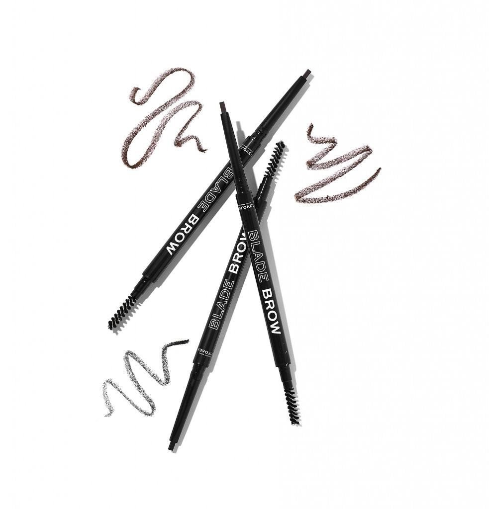 Tužka na obočí REVOLUTION RELOVE Blade Dark Brown 0,10 g