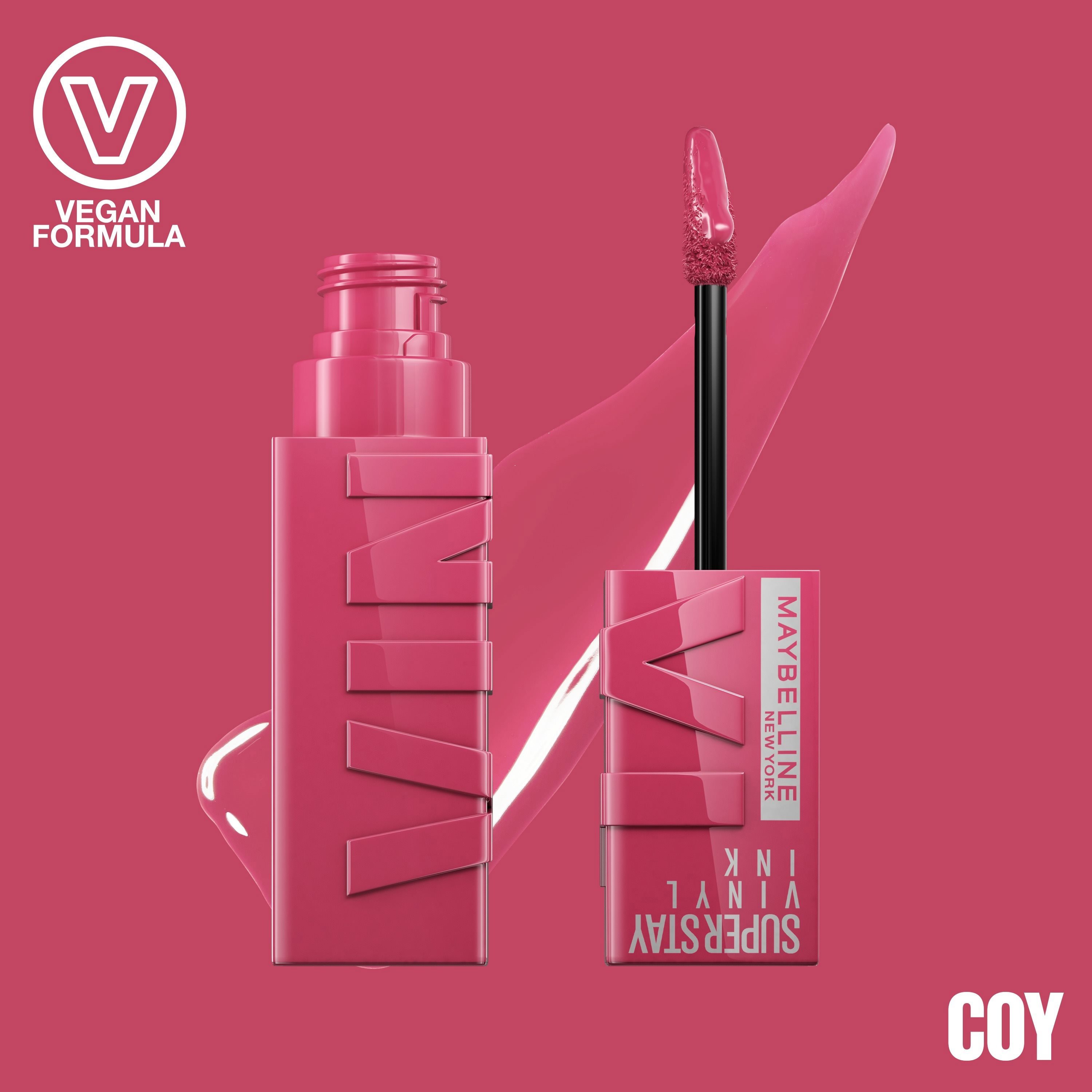 Rtěnka MAYBELLINE NEW YORK Superstay Vinyl Ink 20 Coy 4,2 ml