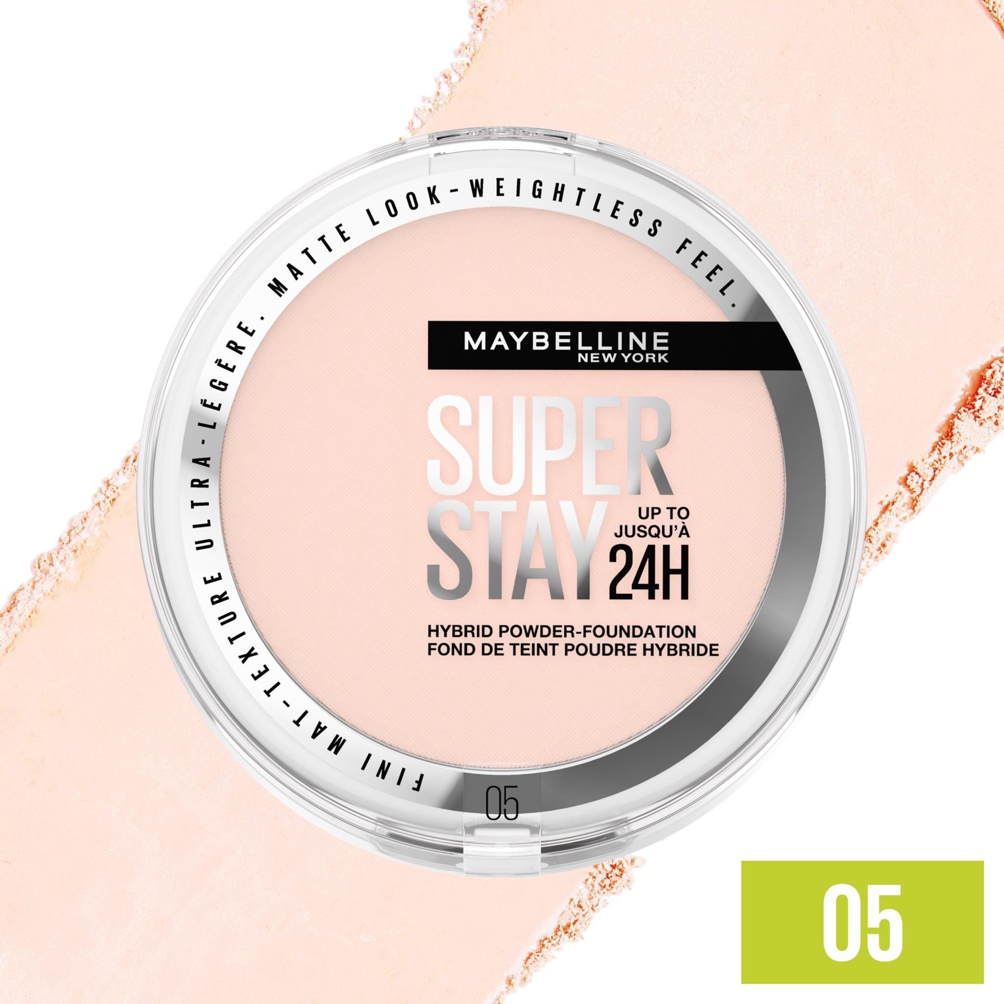 MAYBELLINE NEW YORK SuperStay 24H Hybrid Powder-Foundation 05, 9 g