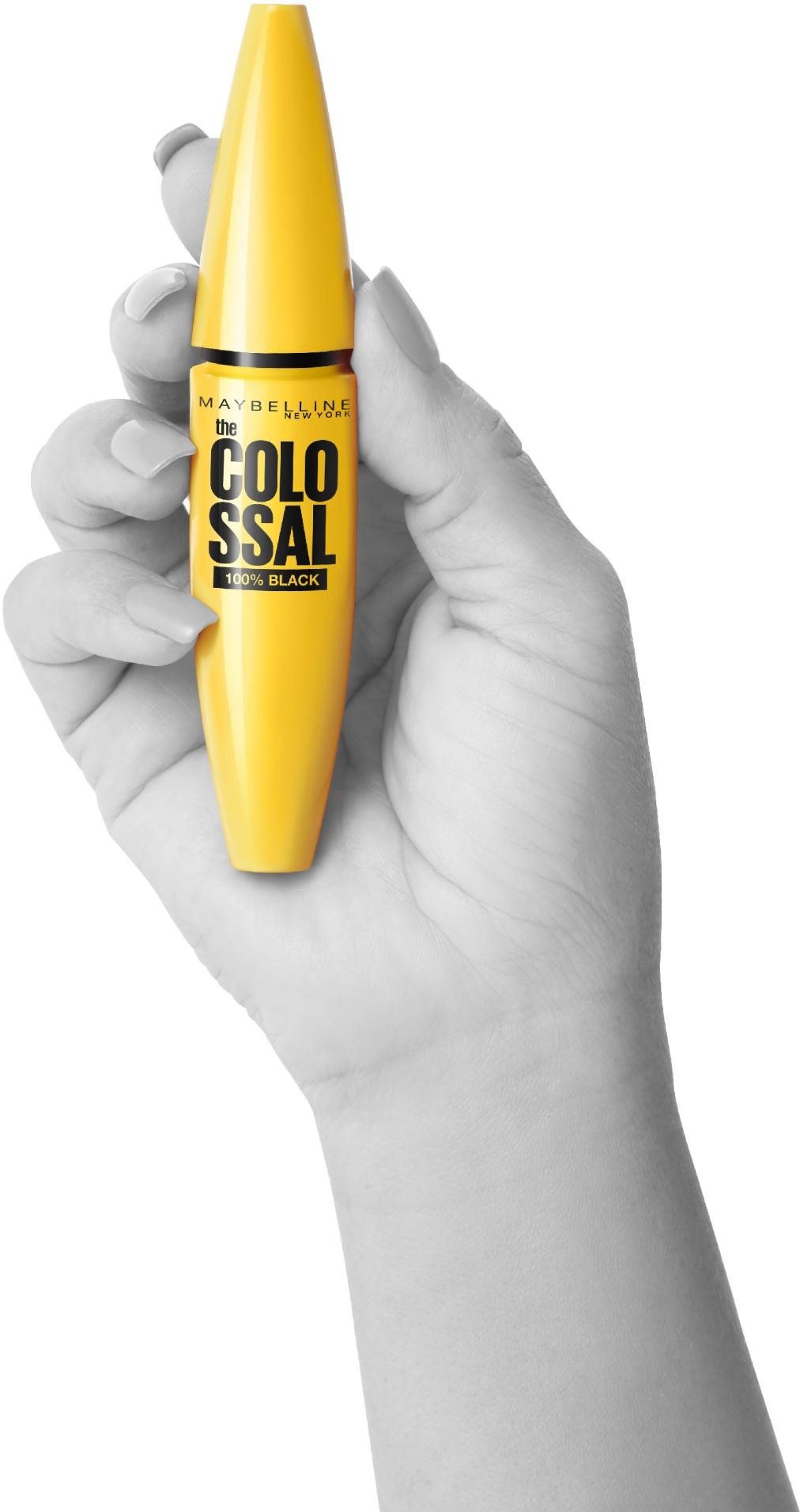 Řasenka MAYBELLINE NEW YORK The Colossal 100% Black 10,7 ml