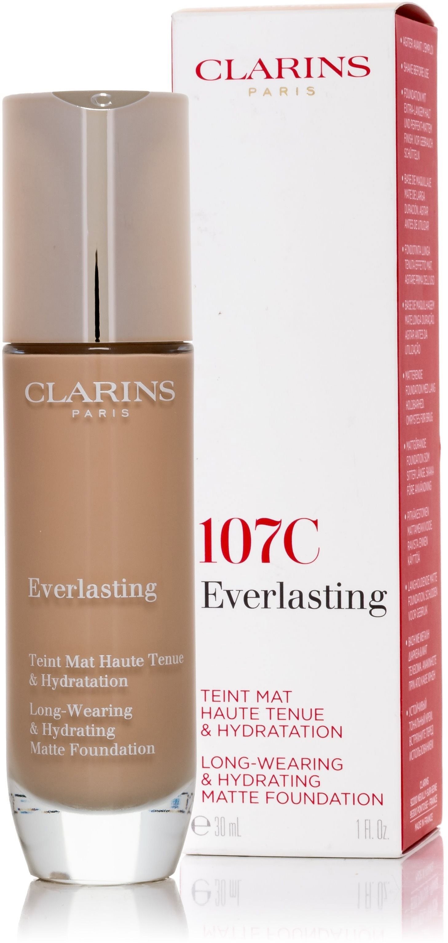 Make-up CLARINS Everlasting Foundation 107C Beige 30 ml
