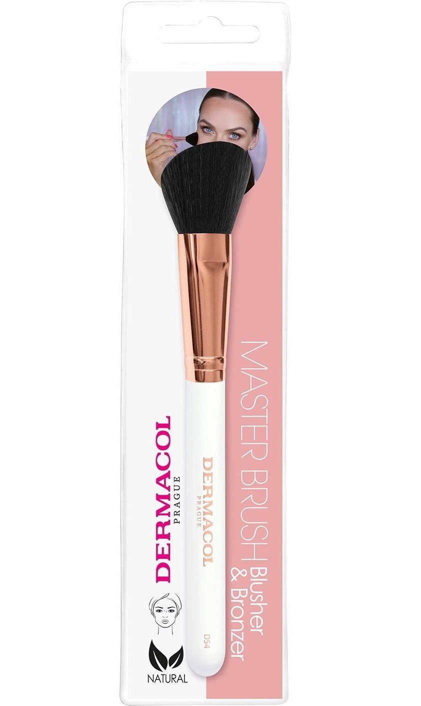 Kosmetický štětec DERMACOL RG D54 na tvářenku a bronzer s pouzdrem