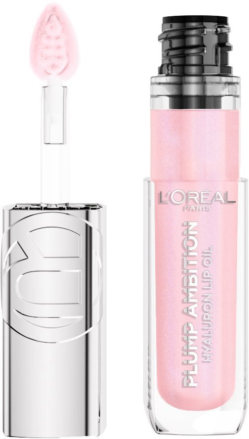 Lesk na rty L'ORÉAL PARIS Plump Ambition 101 Cristal Clear 5 ml
