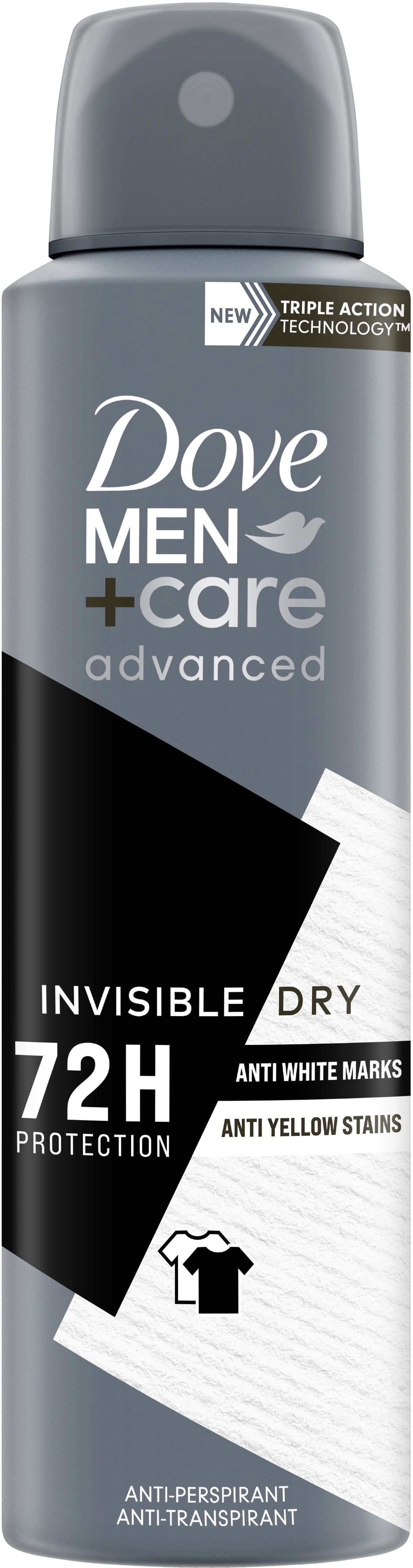 Antiperspirant DOVE Men+Care Invisible Dry 150 ml