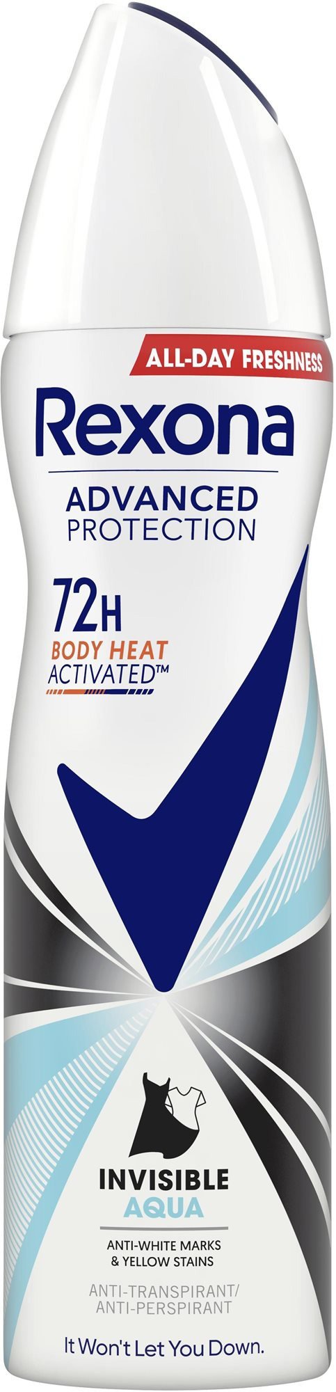Antiperspirant REXONA Invisible Aqua 150 ml