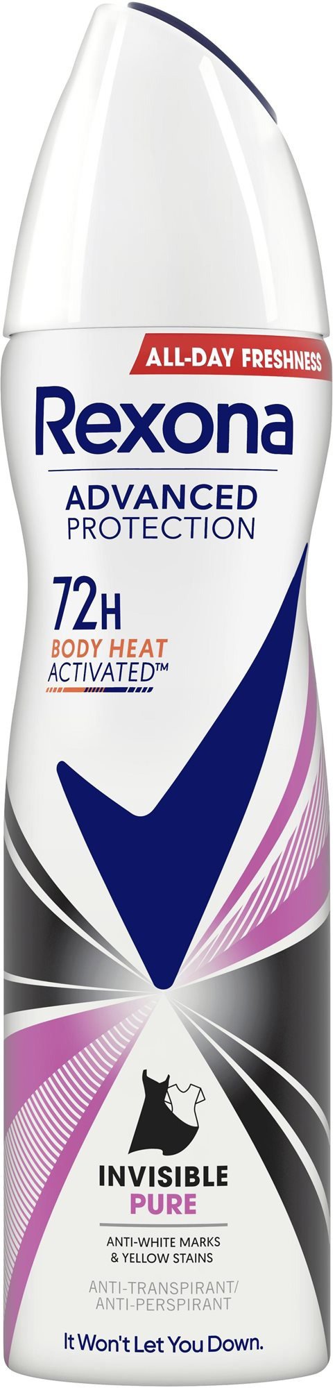 Antiperspirant REXONA Invisible Pure 150 ml