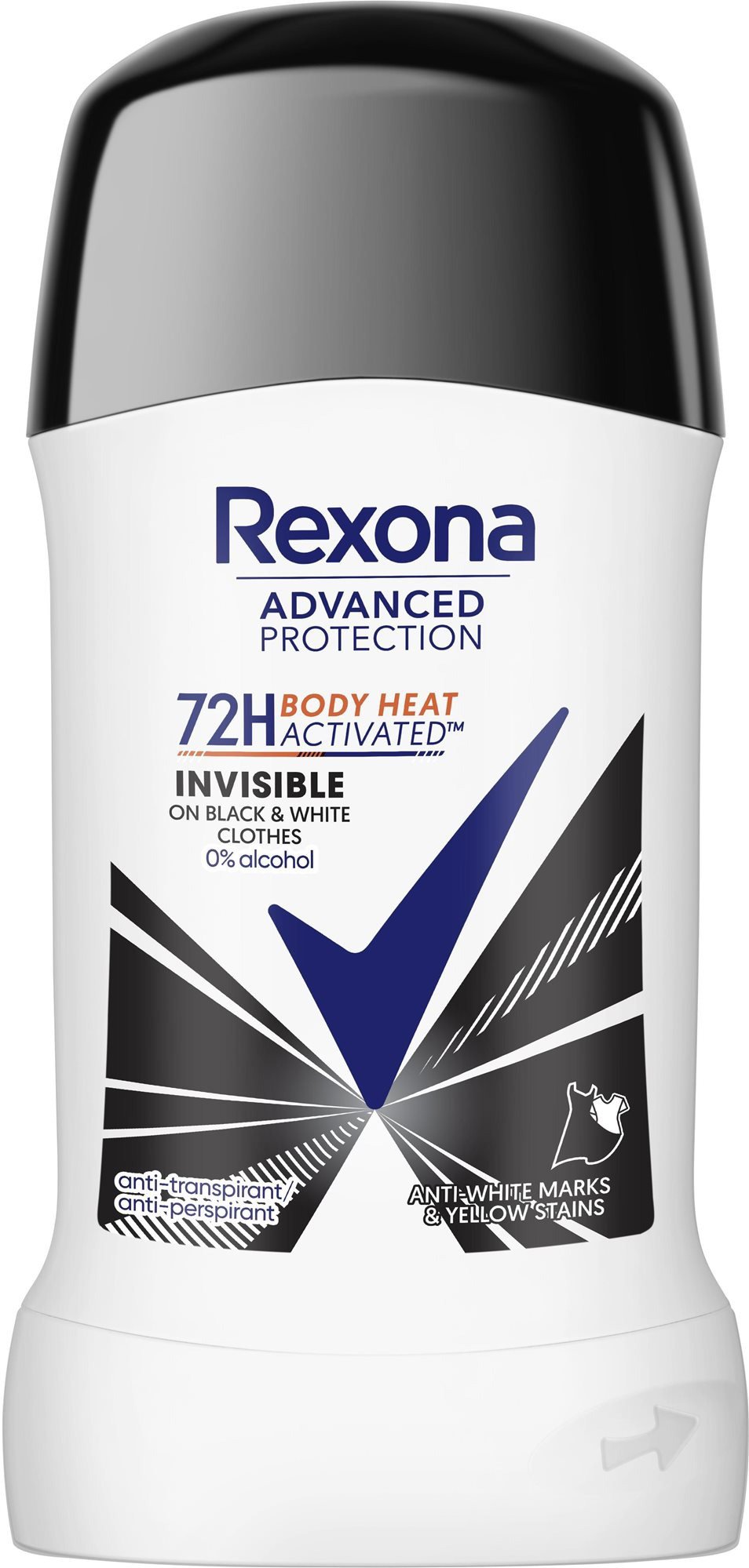 Antiperspirant REXONA Invisible B&W 50 ml