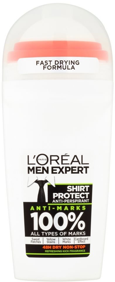 Antiperspirant L'ORÉAL PARIS Men Expert Shirt Protect Antiperspirant 50 ml