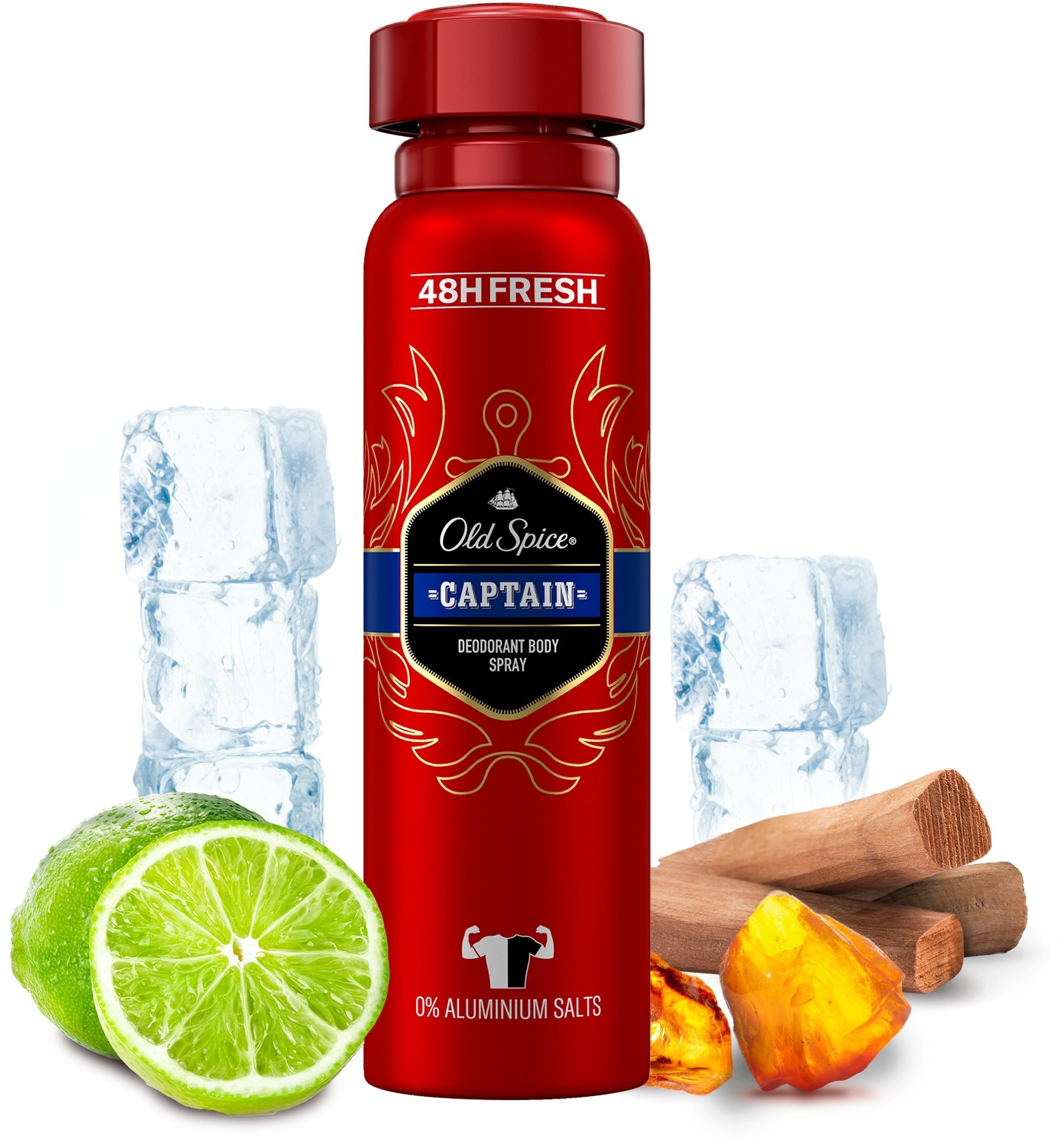Deodorant Old spice Captain Deodorant v spreji 150ml