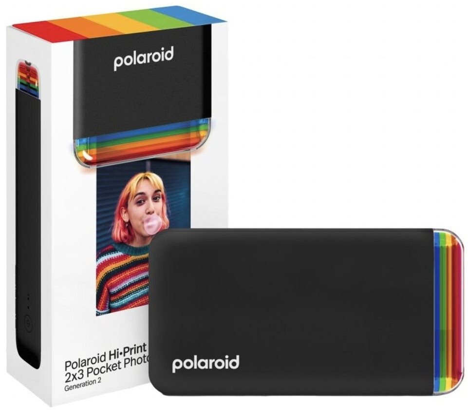Polaroid Hi-Print 2x3 Pocket Fotodrucker Generation 2 Schwarz
