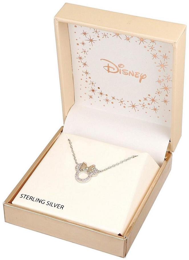 Dárková sada šperků DISNEY Minnie Mouse stříbrný náhrdelník NS00048RZPL-157.CS