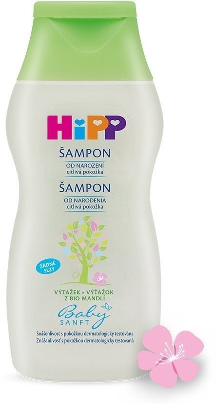 Jemný dětský šampon HiPP Babysanft 200 ml