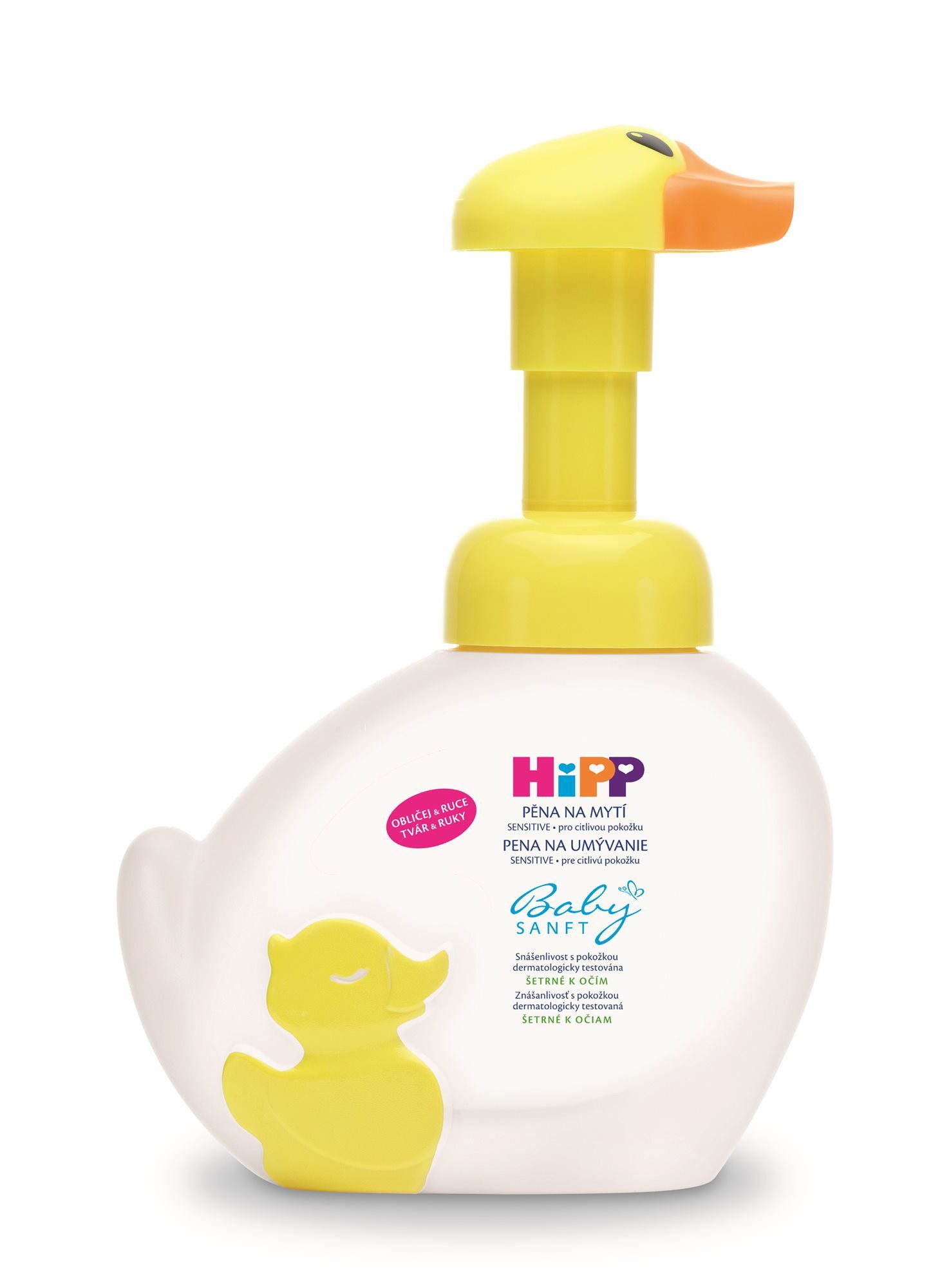 Pěna na mytí HiPP Babysanft Kachna 250 ml