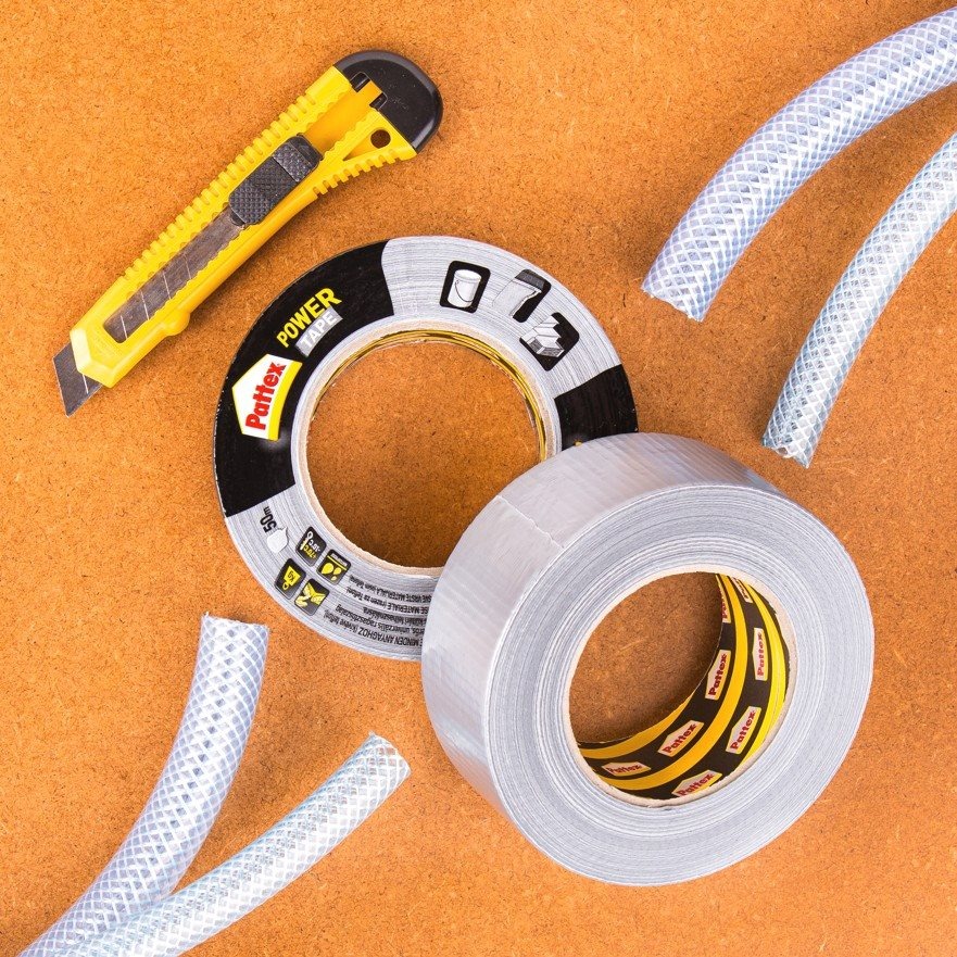Lepicí páska PATTEX Power tape stříbrná 50 m