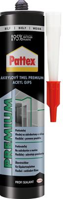 PATTEX Akrylový tmel Premium bílý 280 ml