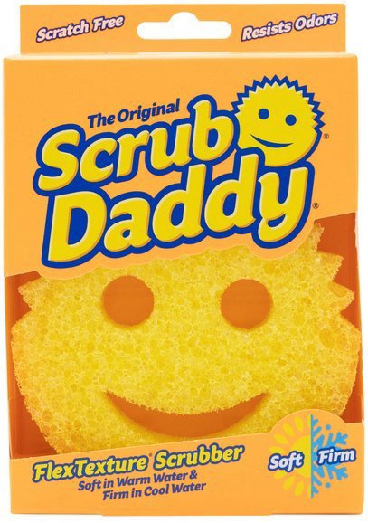 Houbička na nádobí SCRUB DADDY Original, žlutá