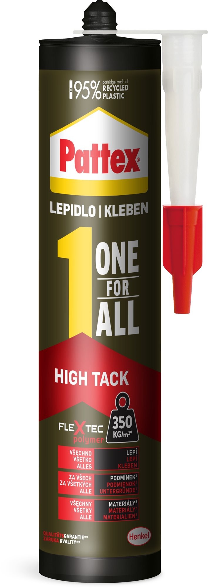 Montážní lepidloPATTEX ONE FOR ALL HIGH TACK