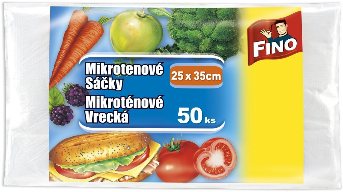 Mikrotenové sáčky FINO Mikrotenové sáčky 50 ks
