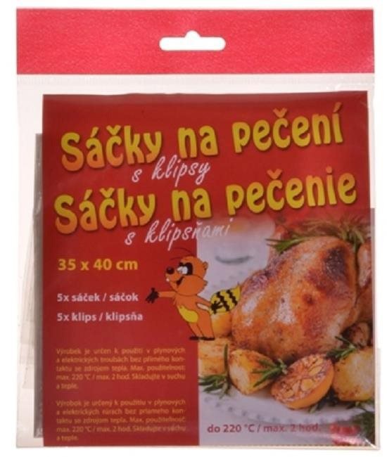 Sáček Vikpap Sáček na pečení 35 × 40 cm 5 ks
