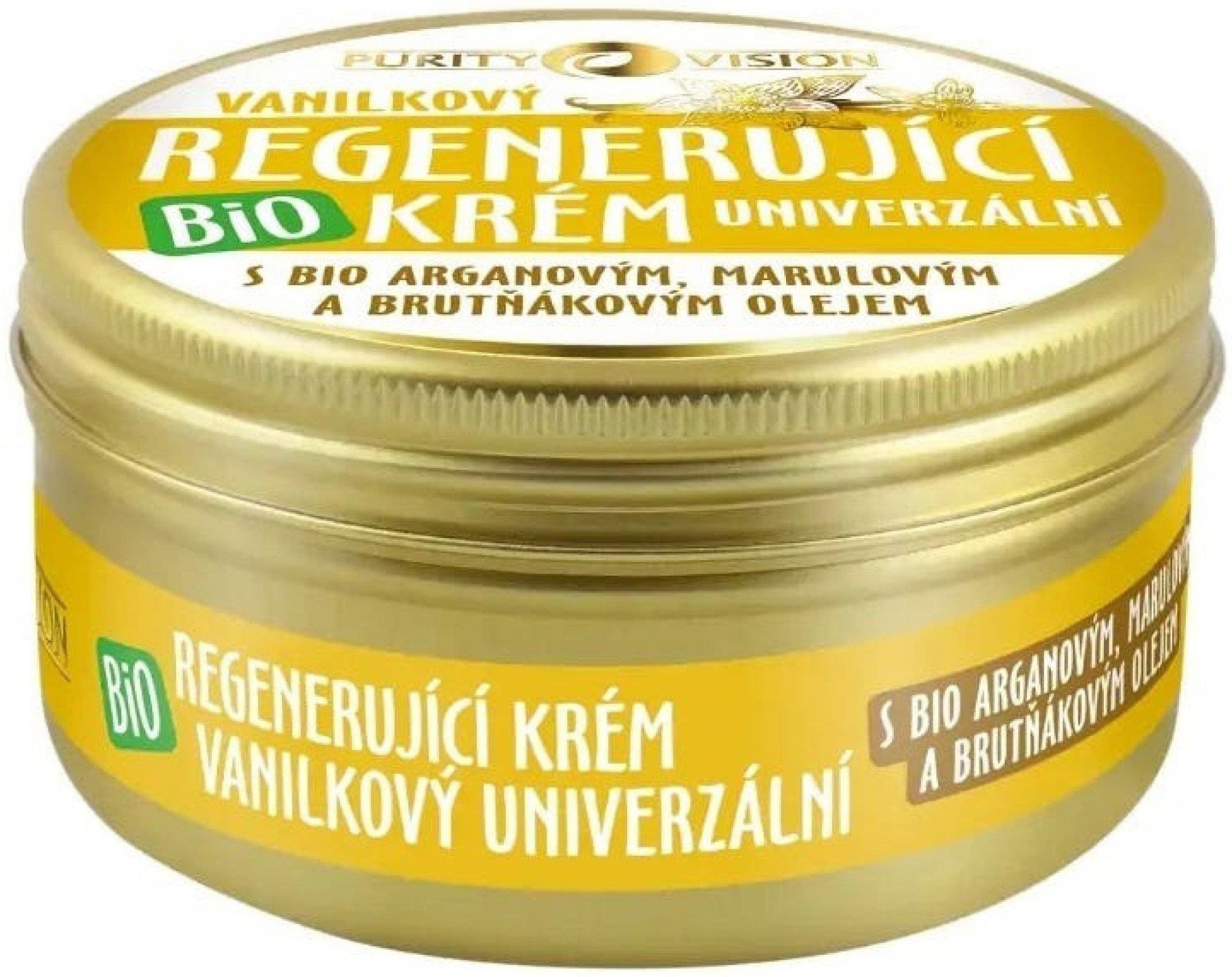 Bio Vanilkový regenerující krém PURITY VISION 70 ml