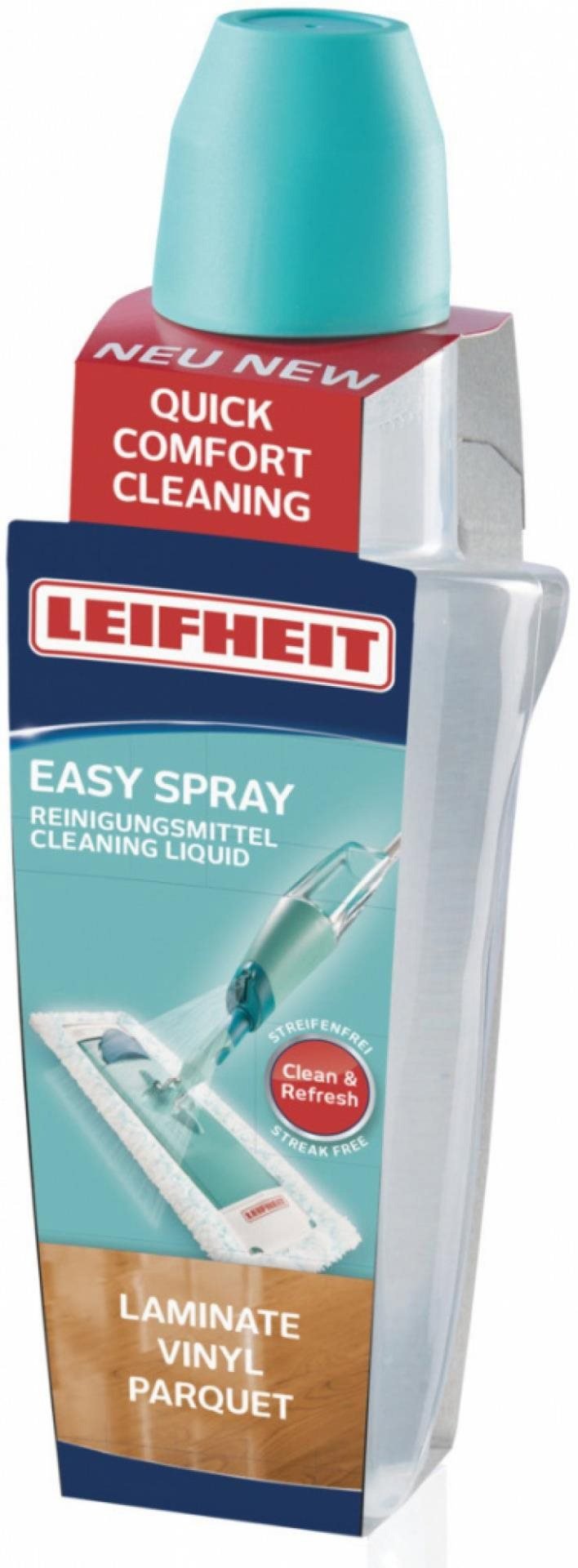 LEIFHEIT Easy Spray Cleaner for laminate, vinyl, wood floors, 625 ml