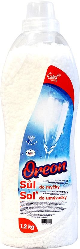 Sůl do myčky OREON sůl do myčky na nádobí 1,2 kg