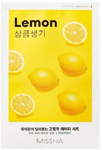 Pleťová maska MISSHA Airy Fit Sheet Mask Lemon 19 g