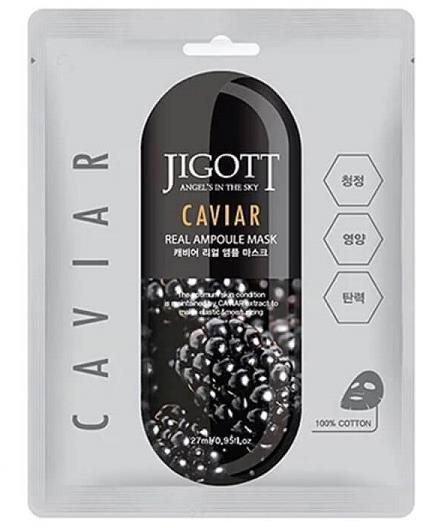 Pleťová maska JIGOTT Caviar Real Ampoule Mask