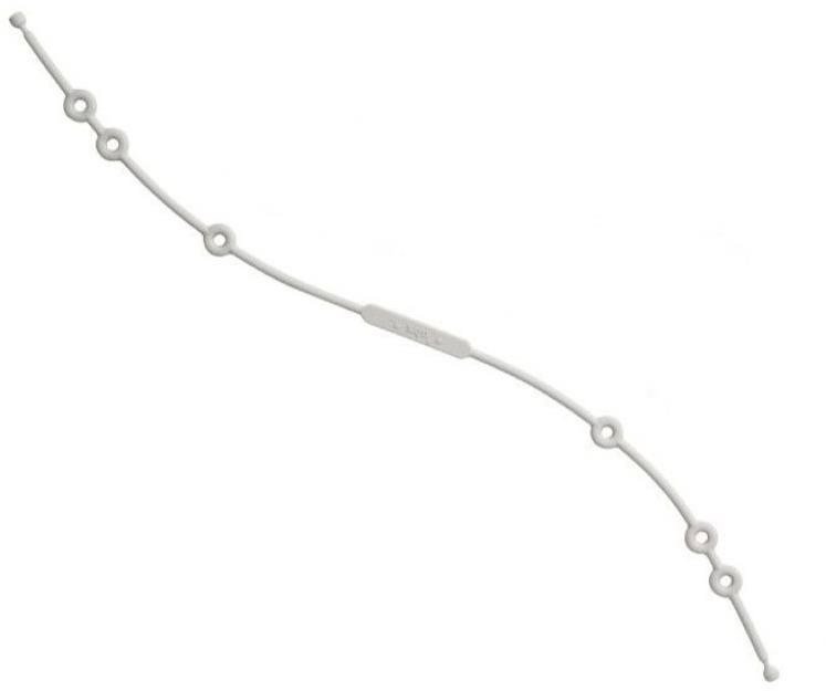 Stroller Accessories Saro Baby Universal Silicone Lanyard Grey