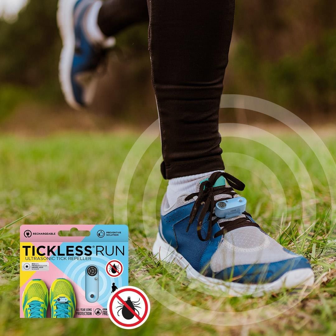 TickLess Run Ultrasonic Tick Repeller - Blue
