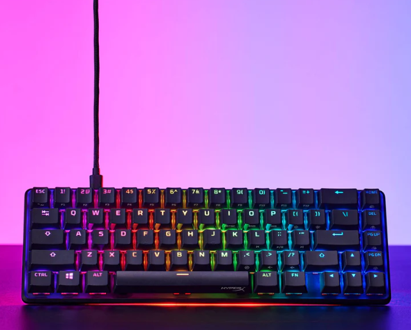 Herní klávesnice HyperX Alloy Origins 65 Red Mechanical Gaming Keyboard - US