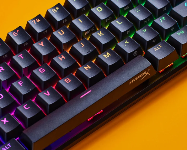 Herní klávesnice HyperX Alloy Origins 65 Red Mechanical Gaming Keyboard - US