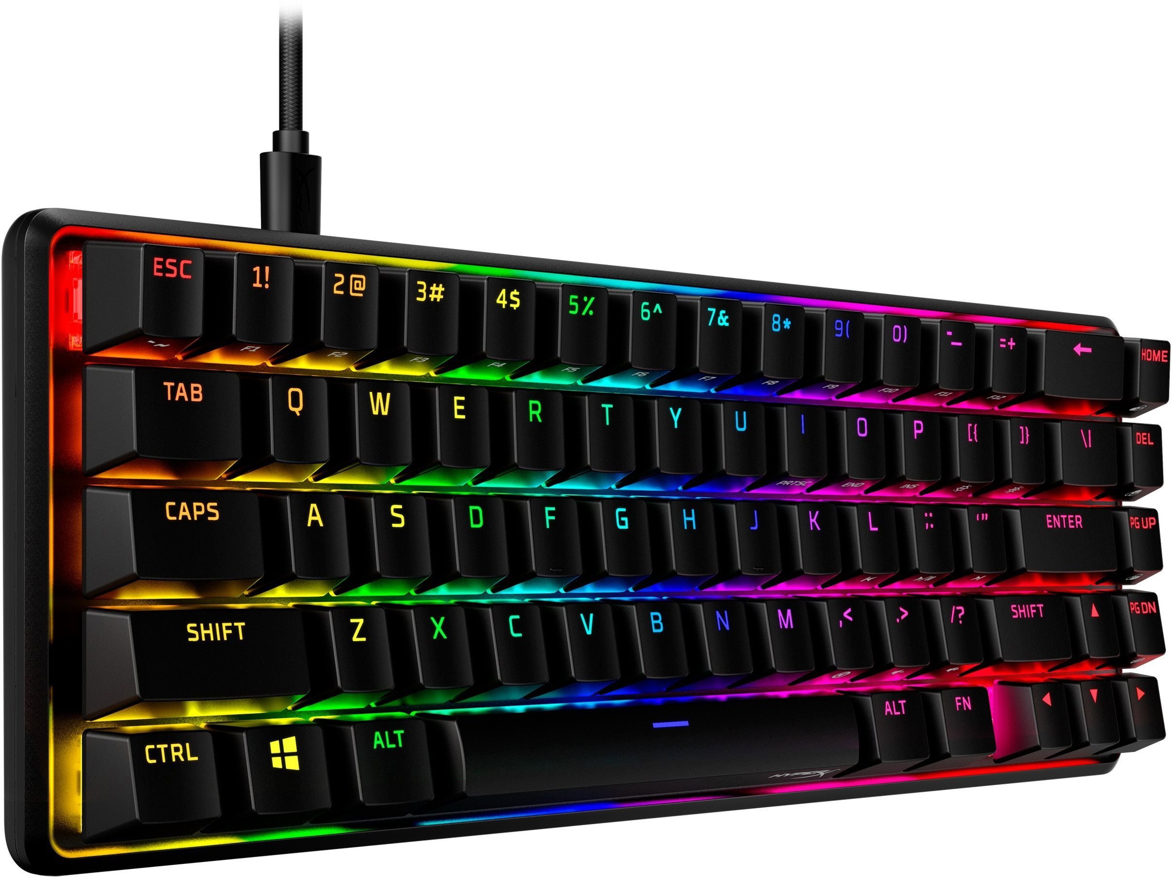 Herní klávesnice HyperX Alloy Origins 65 Red Mechanical Gaming Keyboard - US