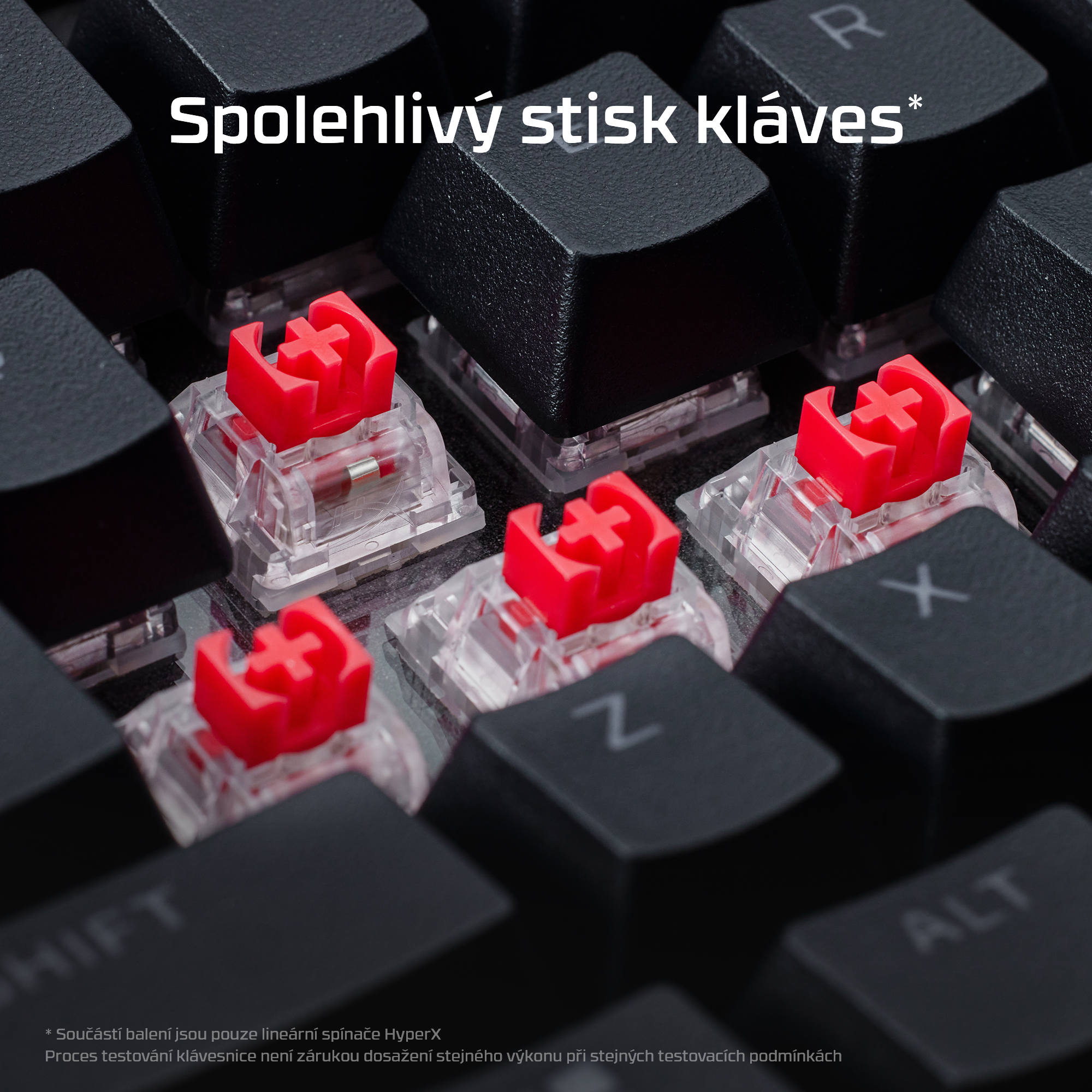 Herní klávesnice HyperX Alloy Rise 75 - US