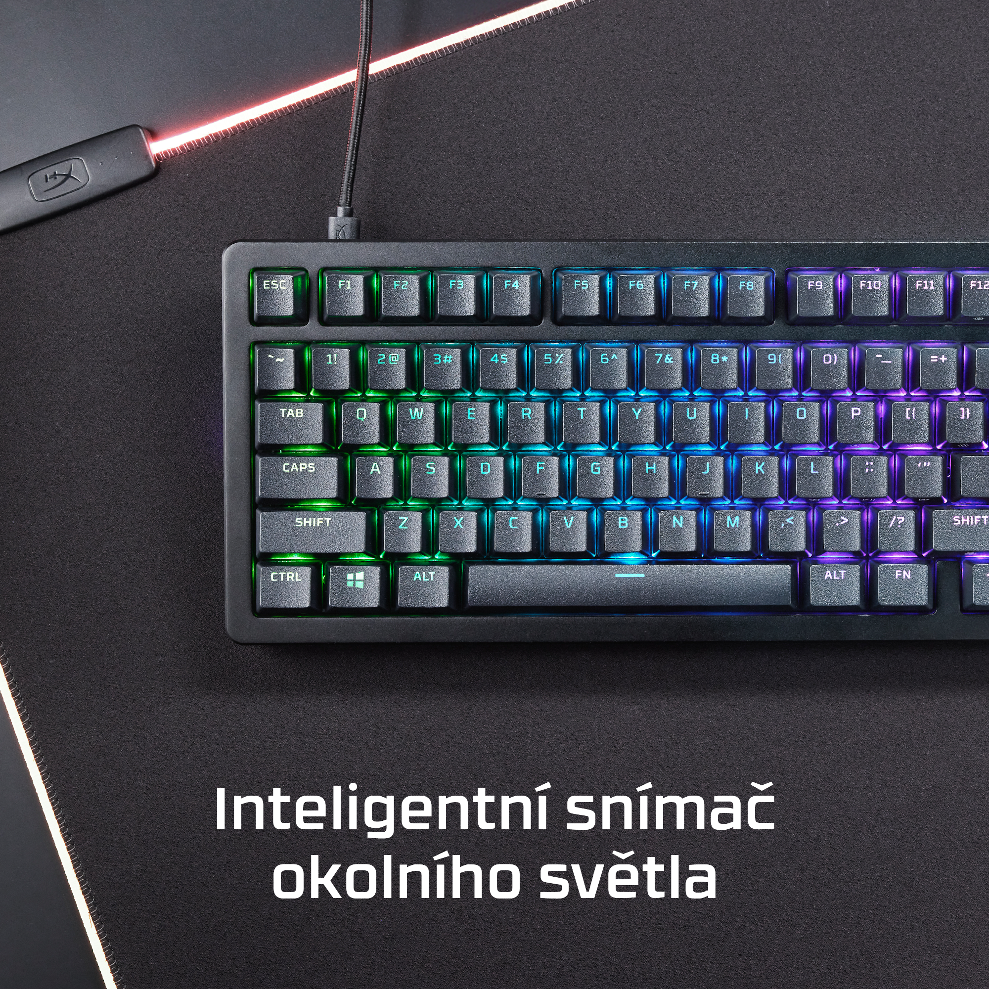 Herní klávesnice HyperX Alloy Rise 75 - US