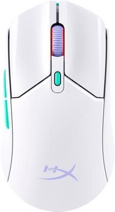 Herní myš HyperX Pulsefire Haste 2 Core Wireless, bílá