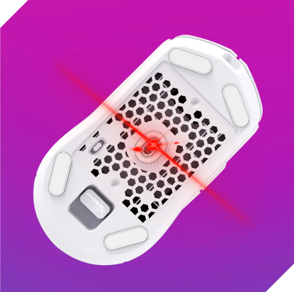 Herní myš HyperX Pulsefire Haste 2 Wireless Gaming Mouse White