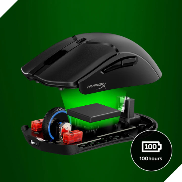Herní myš HyperX Pulsefire Haste 2 Mini, černá