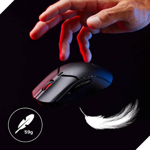 Herní myš HyperX Pulsefire Haste 2 Mini, černá