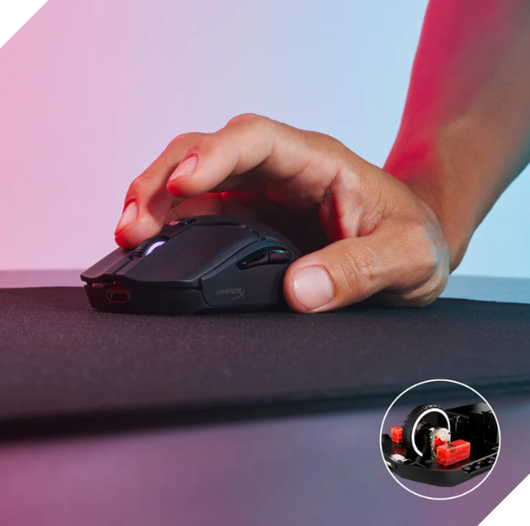 Herní myš HyperX Pulsefire Haste 2 Mini, černá