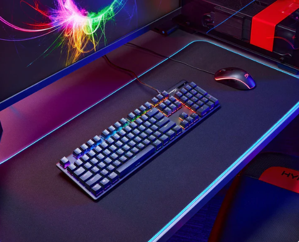 Herní klávesnice HyperX Alloy Origins PBT Red - US