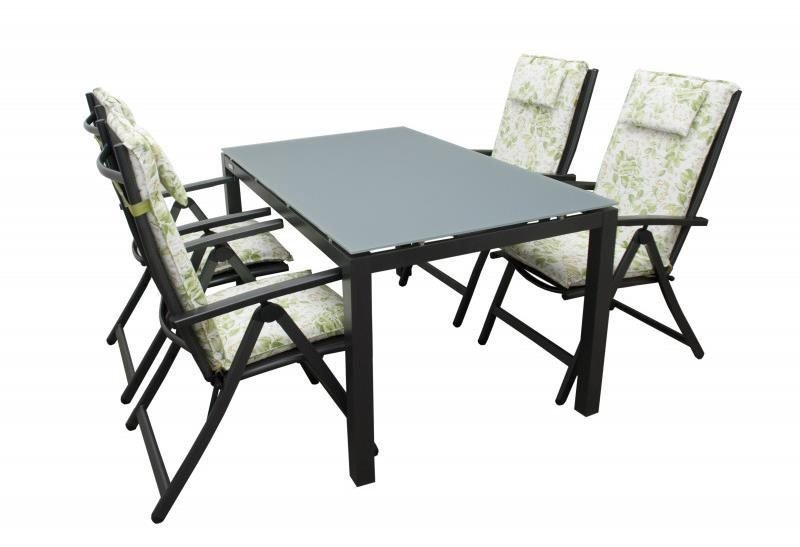 DOPPLER Garden furniture set SALERNO ACTIVE 4+1