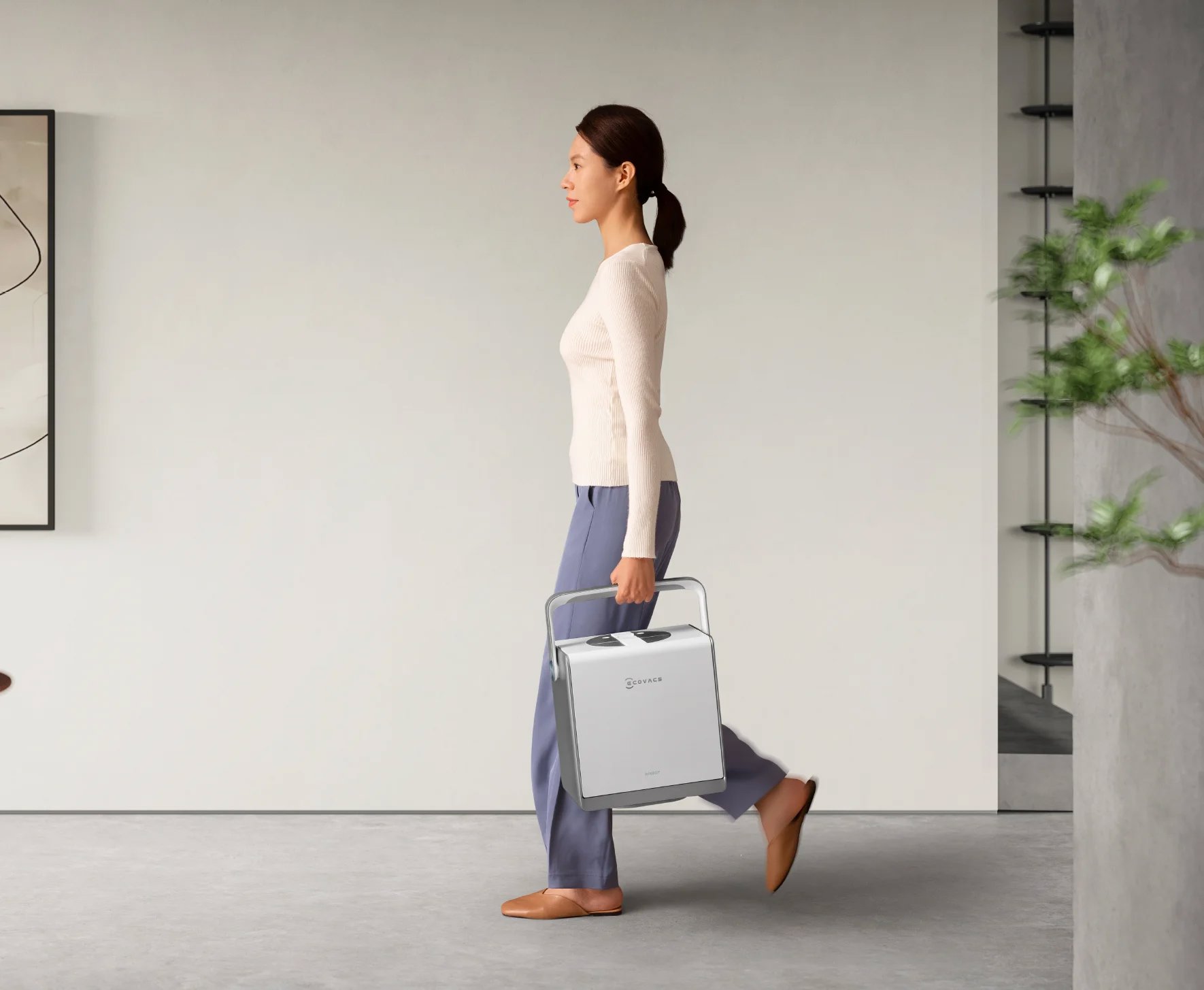 Robotický čistič oken ECOVACS WINBOT W2 PRO OMNI white