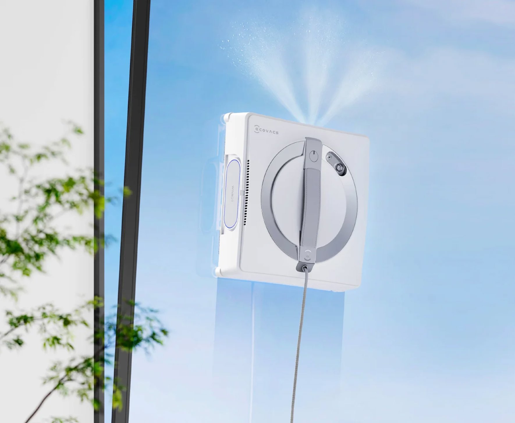 Robotický čistič oken ECOVACS WINBOT W2 PRO OMNI white