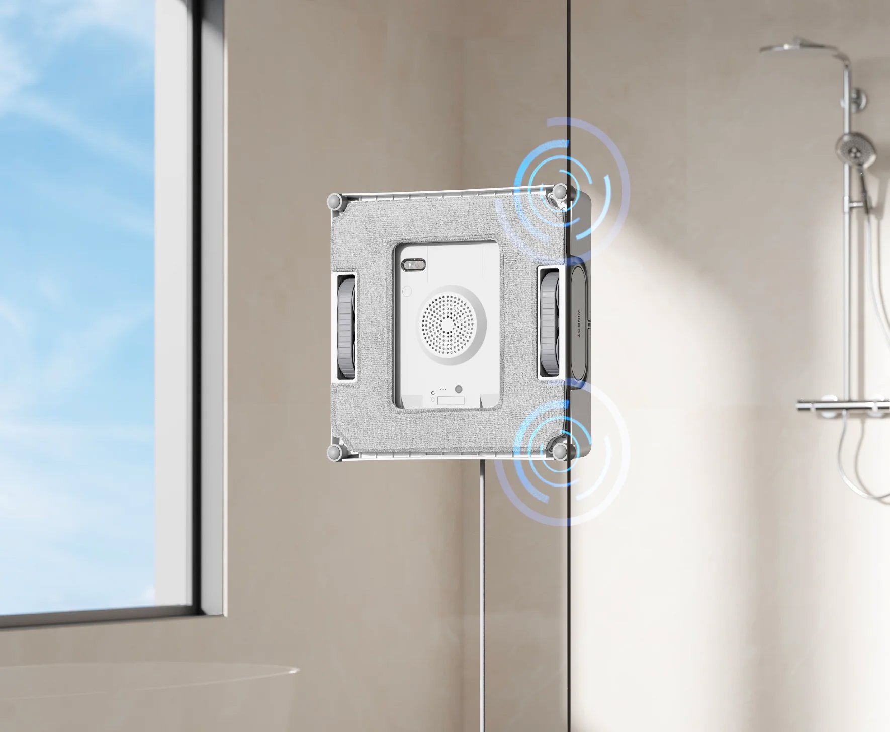 Robotický čistič oken ECOVACS WINBOT W2 PRO OMNI white