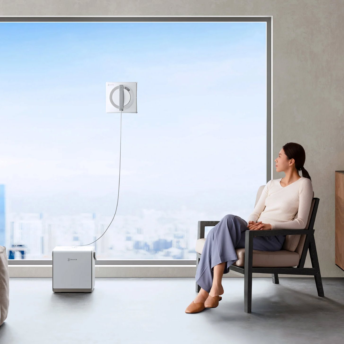 Robotický čistič oken ECOVACS WINBOT W2 PRO OMNI white