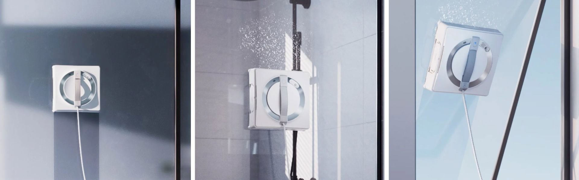 Robotic window cleaner ECOVACS WINBOT W2 PRO white