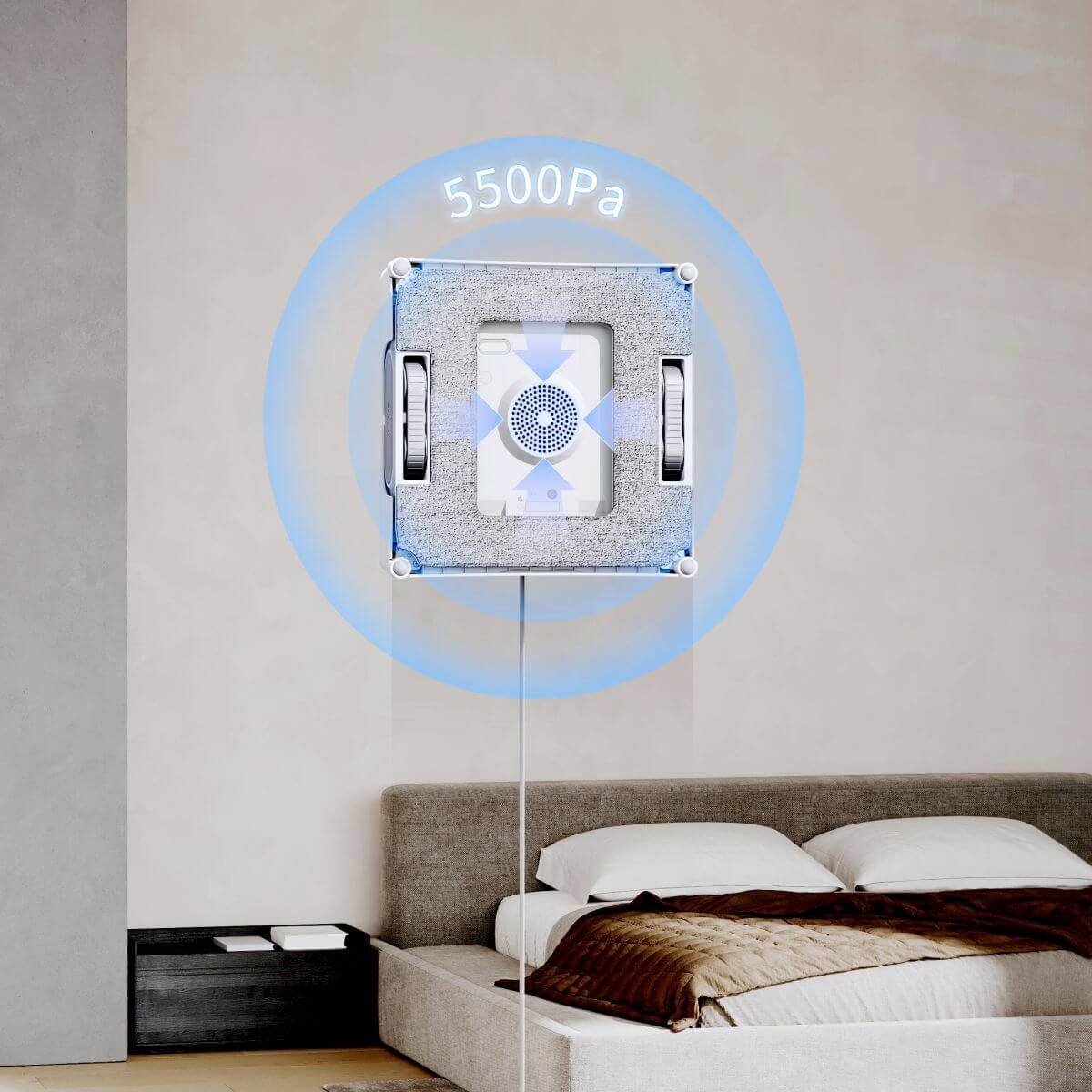 Robotic window cleaner ECOVACS WINBOT W2 PRO white