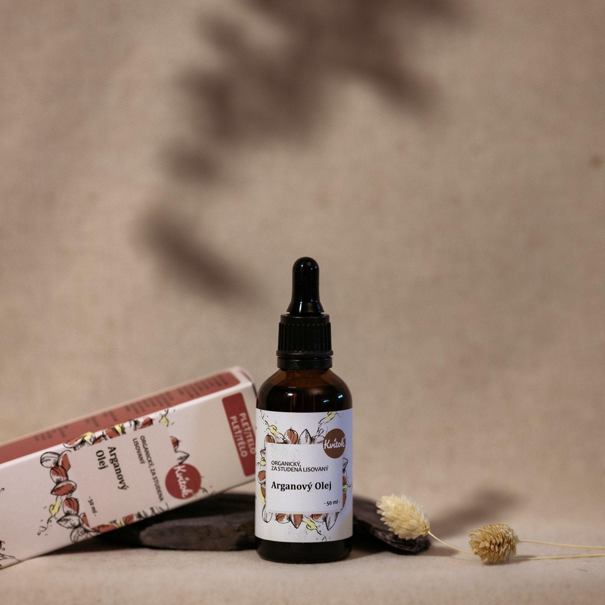Bio Arganový pleťový olej Kvitok 50 ml