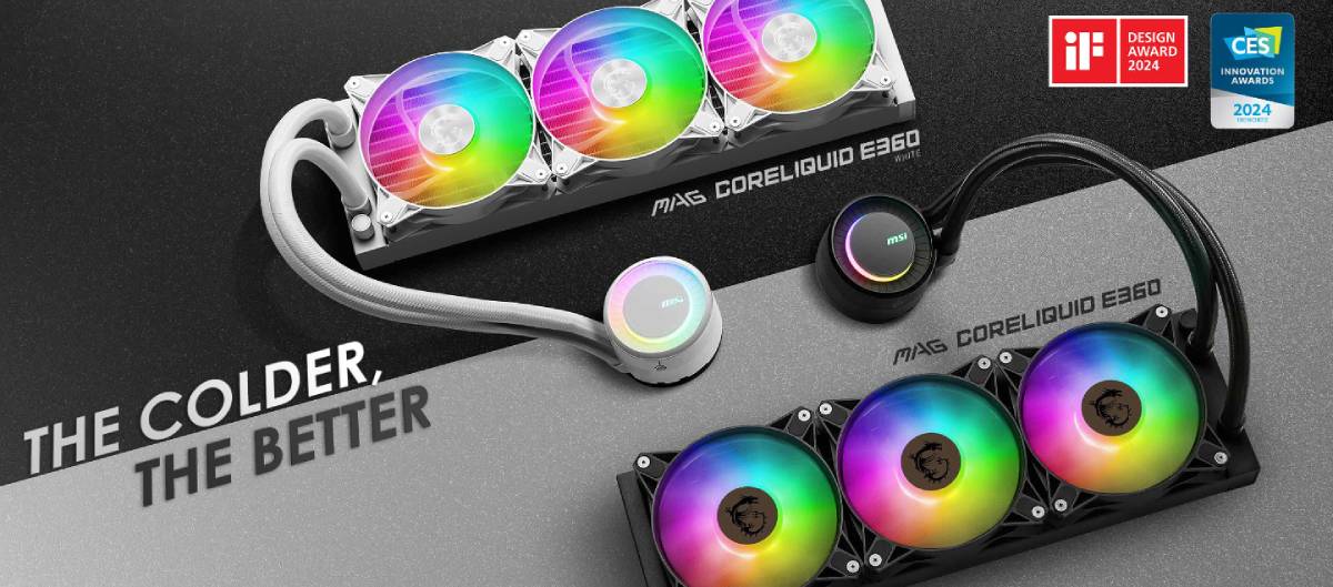 Vodní chlazení MSI MAG CORELIQUID E360
